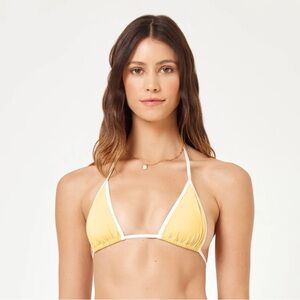 L*Space Aspen Daisy Bikini Top